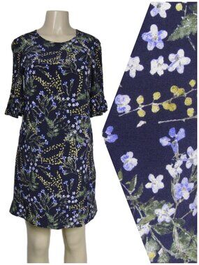 HOBBS LONDON Wildflower Floral Garden Party Career Shift Occasion Spring Dress 6